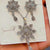 Antique Flower Crystal Necklace Set