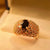 Unique Black Stone Ring
