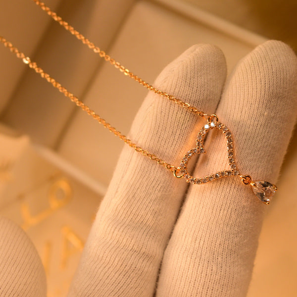 Antique Heart Pandent