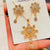 Antique Flower Crystal Necklace Set